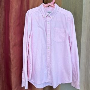 Boys’ Pink Cotton Dress Shirt - Like New